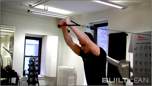 Cable Crossover Exercise: High to Low Variation - BuiltLean