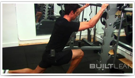 Variation #1: Assisted Jump Lunge