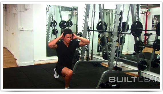 Variation #2: Body Weight Jump Lunge