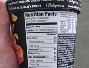 Are calories on food labels accurate