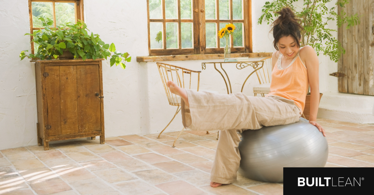 Is Sitting On An Exercise Ball At Work A Bad Idea