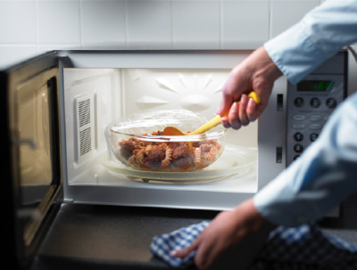 How to silence a microwave without a sound button?