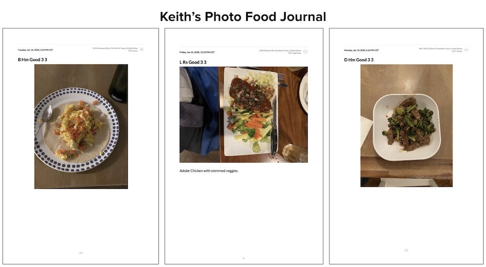 Keith's Photo Food Journal #1